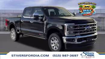 2026 Agate Black Metallic Ford Super Duty F-350 SRW Lariat Truck