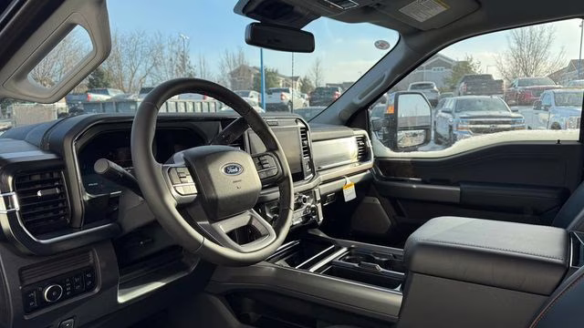 2026 Agate Black Metallic Ford Super Duty F-350 SRW Lariat 4X4 Truck