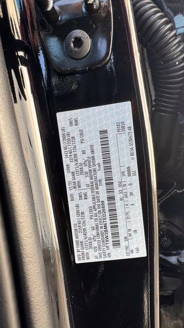 2026 Agate Black Metallic Ford Super Duty F-350 SRW Lariat 4X4 Truck