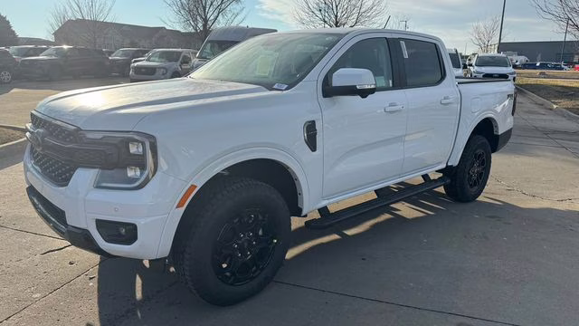 2025 Oxford White Ford Ranger Lariat 4X4 Truck