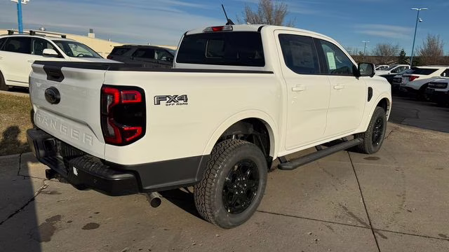 2025 Oxford White Ford Ranger Lariat 4X4 Truck