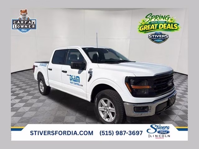 2025 Oxford White Ford F-150 XLT 4X4 Truck