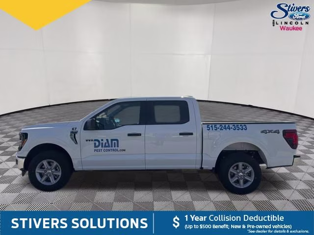 2025 Oxford White Ford F-150 XLT 4X4 Truck