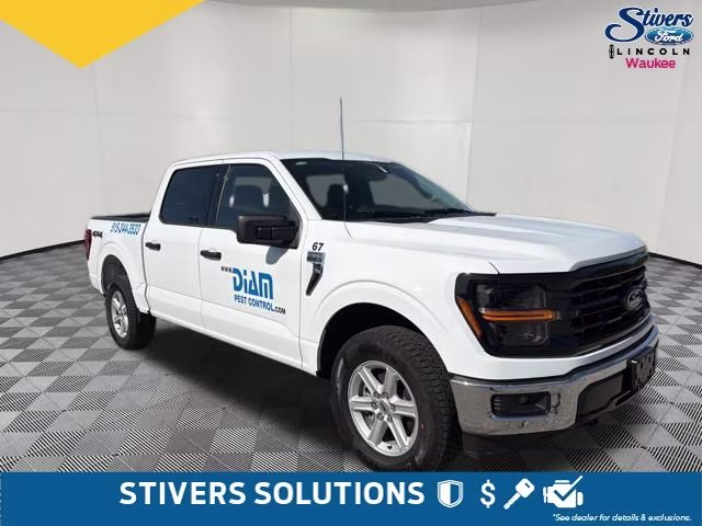 2025 Oxford White Ford F-150 XLT 4X4 Truck