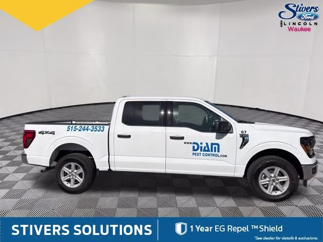 2025 Oxford White Ford F-150 XLT 4X4 Truck