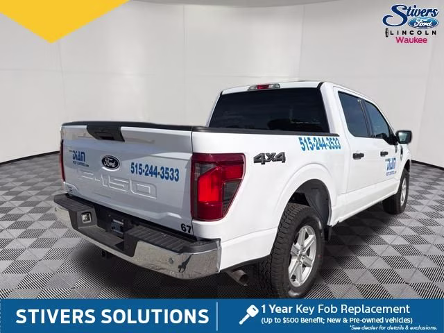 2025 Oxford White Ford F-150 XLT 4X4 Truck