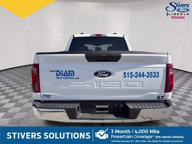 2025 Oxford White Ford F-150 XLT 4X4 Truck