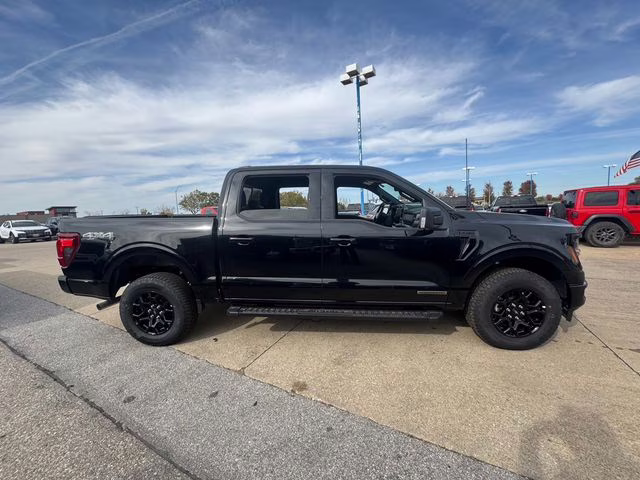 2025 Agate Black Metallic Ford F-150 XLT 4X4 Truck