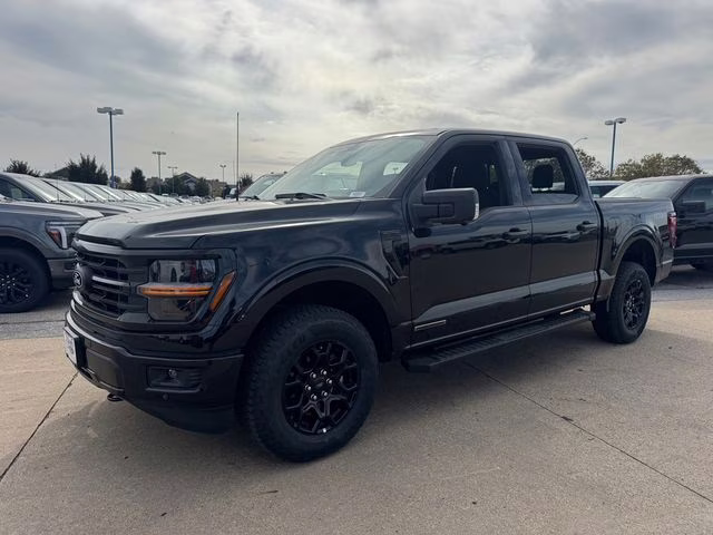 2025 Agate Black Metallic Ford F-150 XLT 4X4 Truck