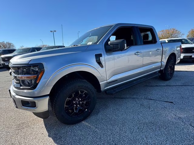 2025 Iconic Silver Metallic Ford F-150 XLT 4X4 Truck