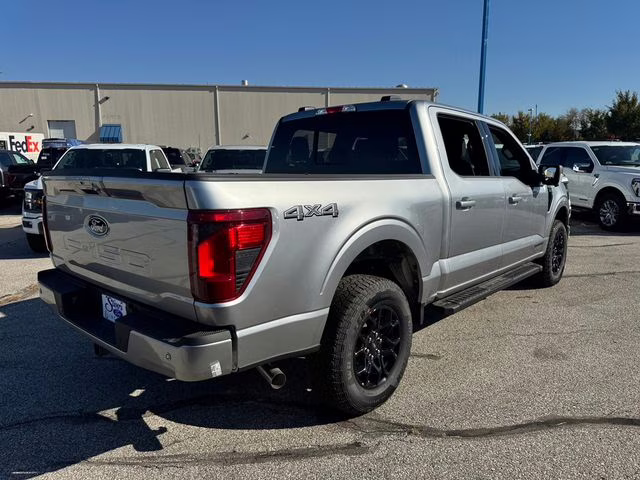 2025 Iconic Silver Metallic Ford F-150 XLT 4X4 Truck