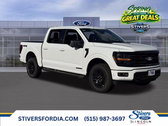 2025 Oxford White Ford F-150 XLT 4X4 Truck