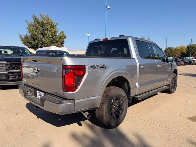 2025 Iconic Silver Metallic Ford F-150 XLT 4X4 Truck