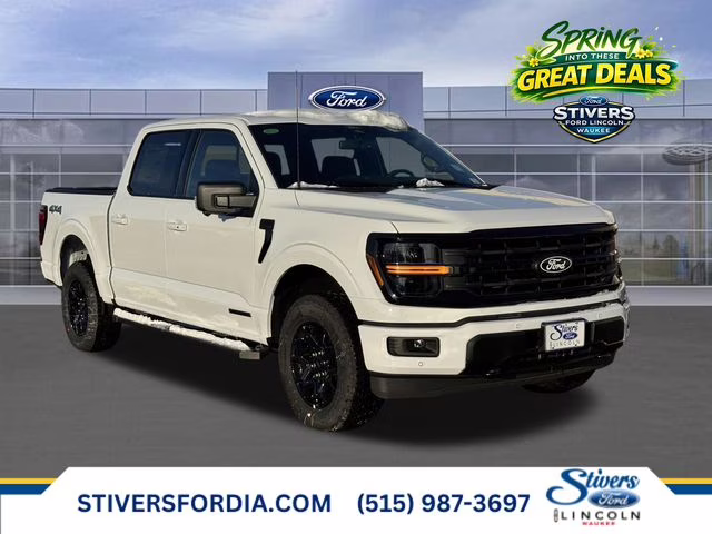 2025 Oxford White Ford F-150 XLT 4X4 Truck