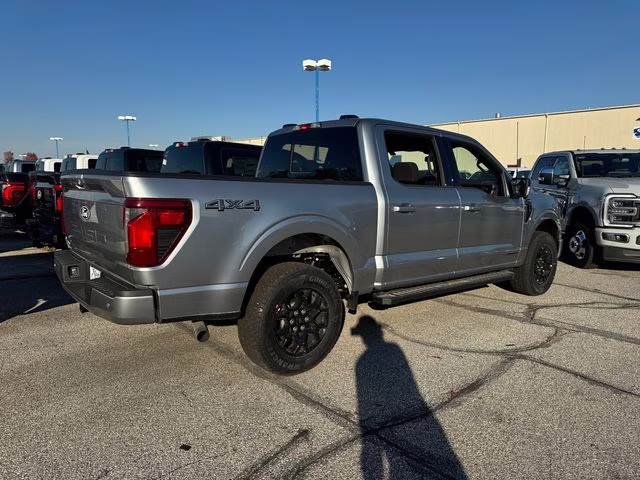 2025 Iconic Silver Metallic Ford F-150 XLT 4X4 Truck