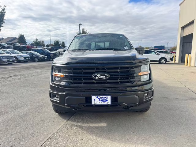 2025 Agate Black Metallic Ford F-150 XLT 4X4 Truck
