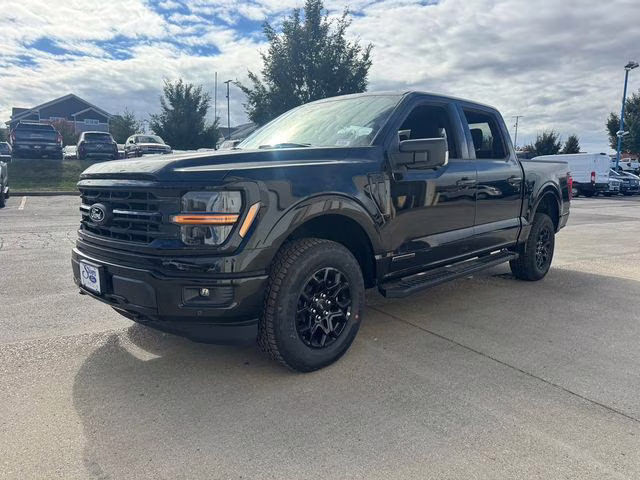2025 Agate Black Metallic Ford F-150 XLT 4X4 Truck