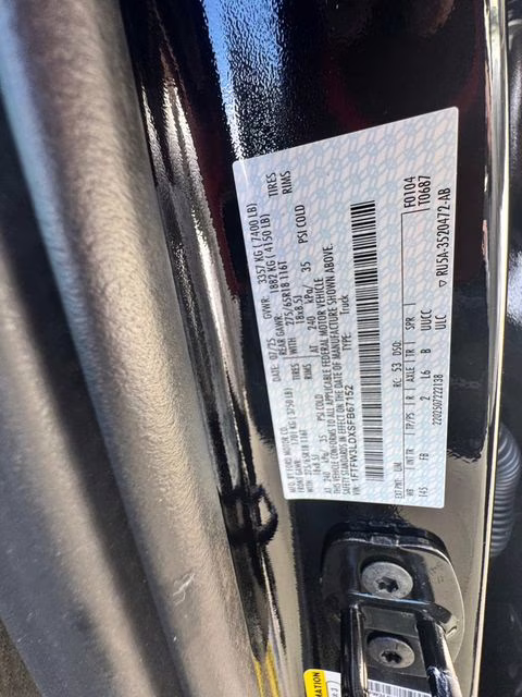 2025 Agate Black Metallic Ford F-150 XLT 4X4 Truck