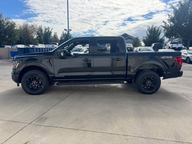2025 Agate Black Metallic Ford F-150 XLT 4X4 Truck