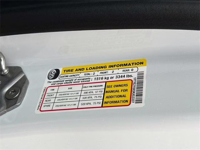 2025 Oxford White Ford Transit-150 Base AWD Van