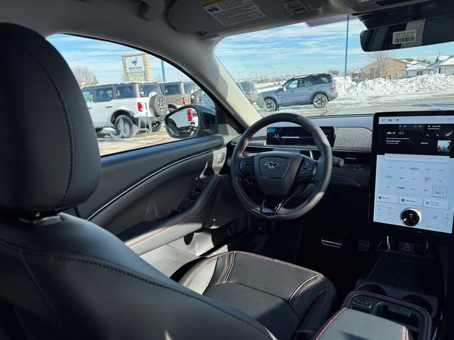 2025 Molten Magenta Metallic Tinted Clearcoat Ford Mustang Mach-E Premium AWD SUV