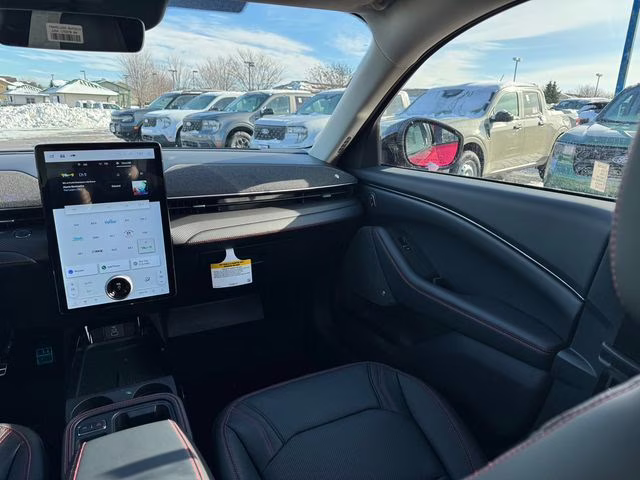 2025 Molten Magenta Metallic Tinted Clearcoat Ford Mustang Mach-E Premium AWD SUV