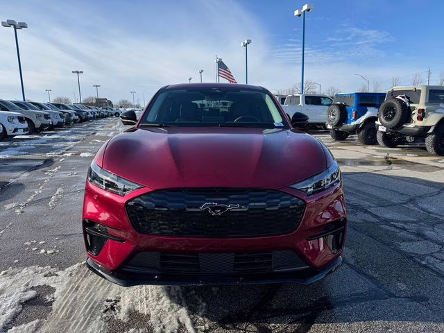 2025 Molten Magenta Metallic Tinted Clearcoat Ford Mustang Mach-E Premium AWD SUV