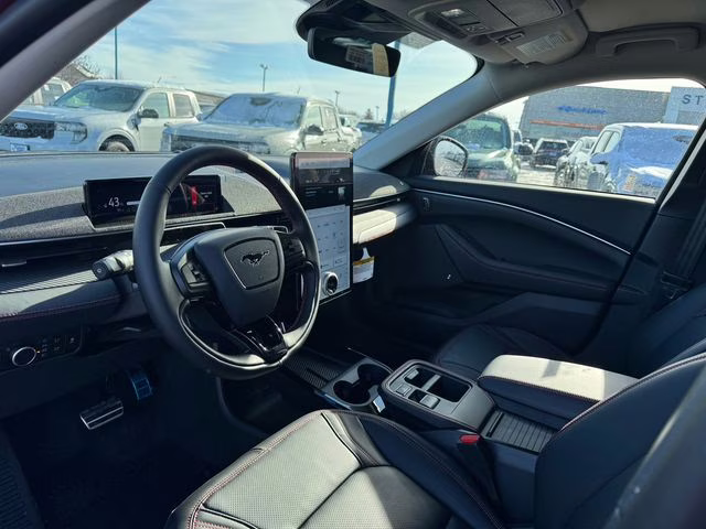 2025 Molten Magenta Metallic Tinted Clearcoat Ford Mustang Mach-E Premium AWD SUV