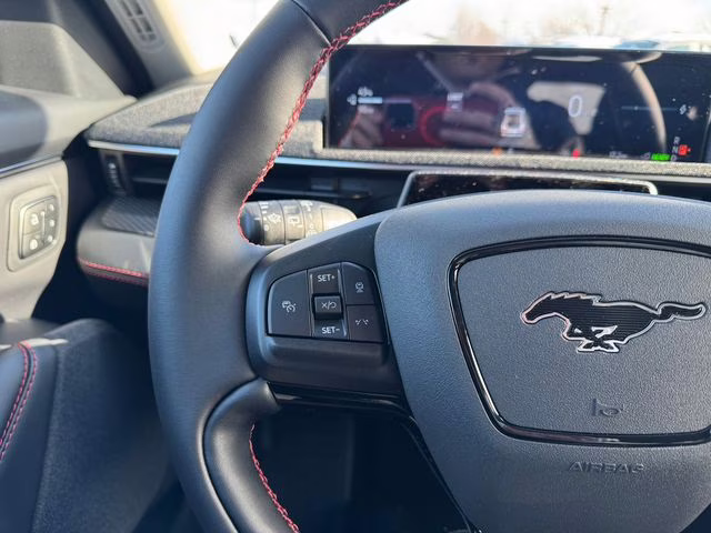 2025 Molten Magenta Metallic Tinted Clearcoat Ford Mustang Mach-E Premium AWD SUV