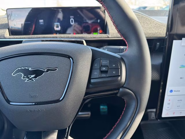 2025 Molten Magenta Metallic Tinted Clearcoat Ford Mustang Mach-E Premium AWD SUV