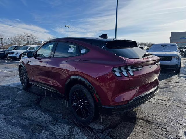 2025 Molten Magenta Metallic Tinted Clearcoat Ford Mustang Mach-E Premium AWD SUV