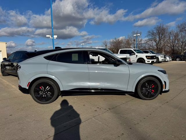 2025 Glacier Gray Metallic TriCoat Ford Mustang Mach-E GT AWD SUV