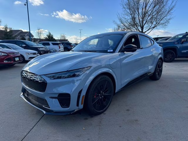 2025 Glacier Gray Metallic TriCoat Ford Mustang Mach-E GT AWD SUV