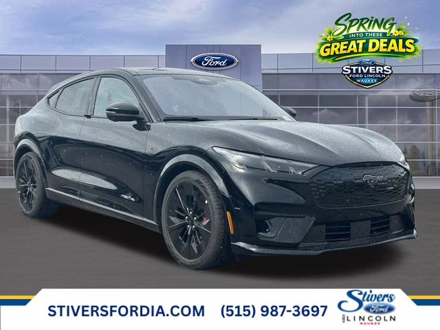 2025 Shadow Black Ford Mustang Mach-E GT AWD SUV