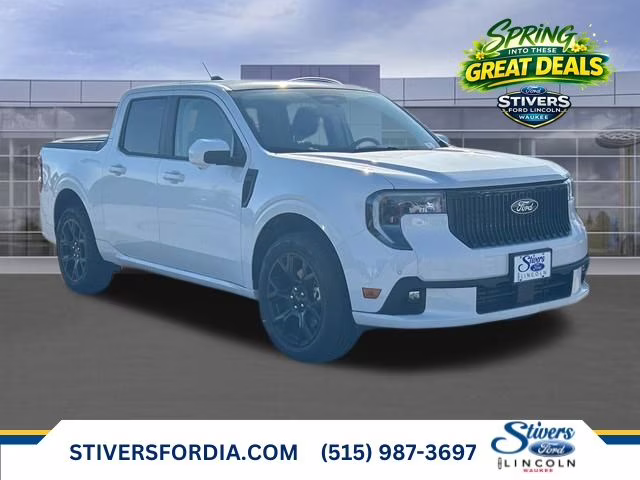 2025 Oxford White Ford Maverick Lobo High AWD Truck