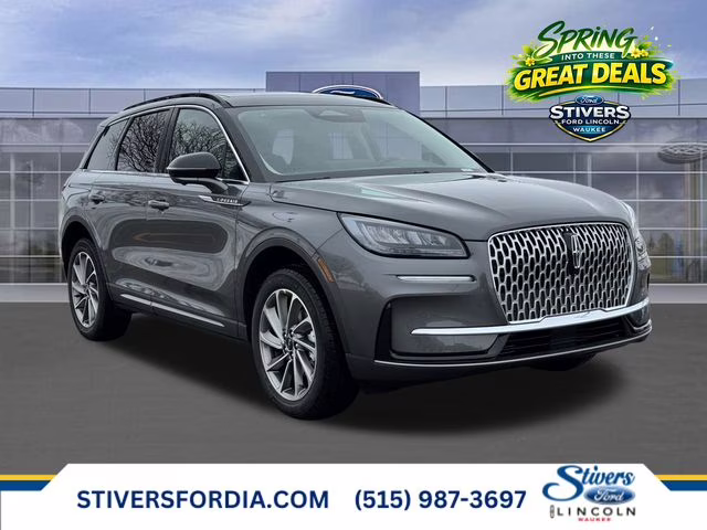 2026 Asher Gray Metallic Clearcoat Lincoln Corsair Premiere AWD SUV