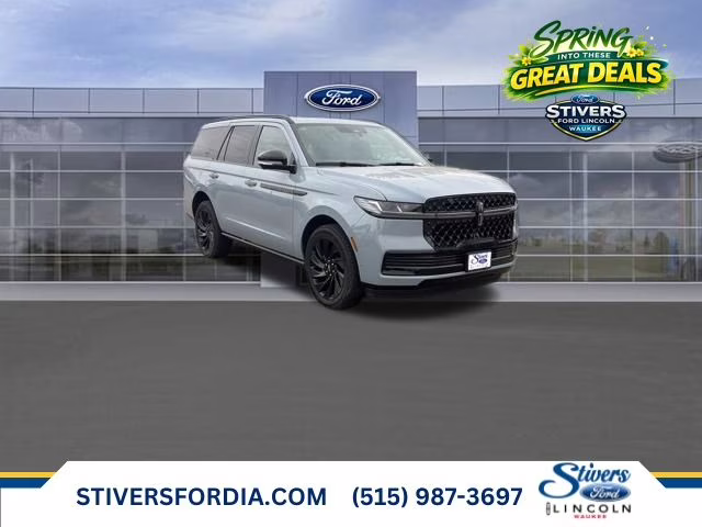 2025 Gray Mist Metallic Tri-Coat Lincoln Navigator Reserve 4X4 SUV