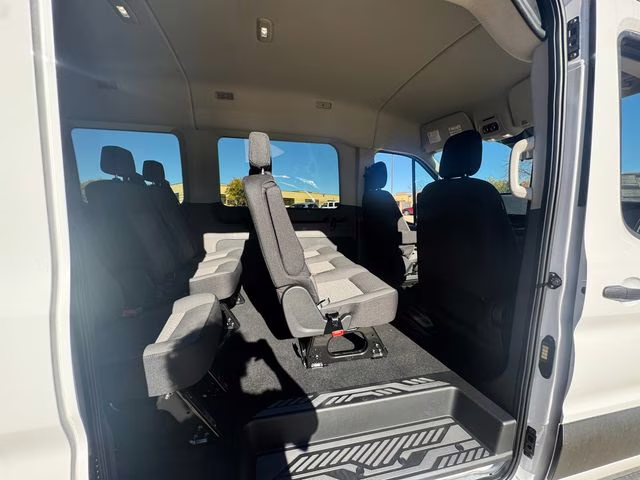 2025 Oxford White Ford Transit-350 XLT AWD Crossover