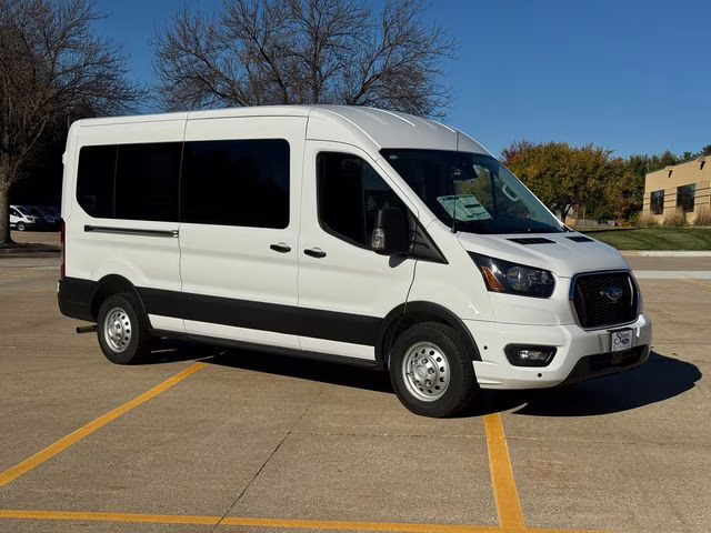 2025 Oxford White Ford Transit-350 XLT AWD Crossover