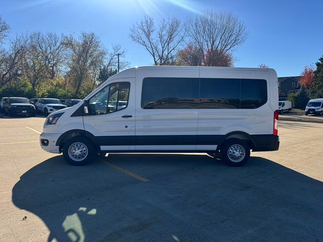 2025 Oxford White Ford Transit-350 XLT AWD Crossover