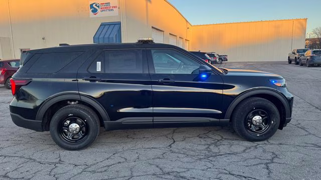 2025 Agate Black Ford Utility Police Interceptor Base AWD SUV