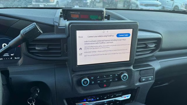 2025 Agate Black Ford Utility Police Interceptor Base AWD SUV