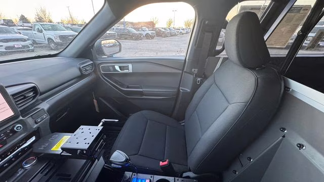 2025 Agate Black Ford Utility Police Interceptor Base AWD SUV