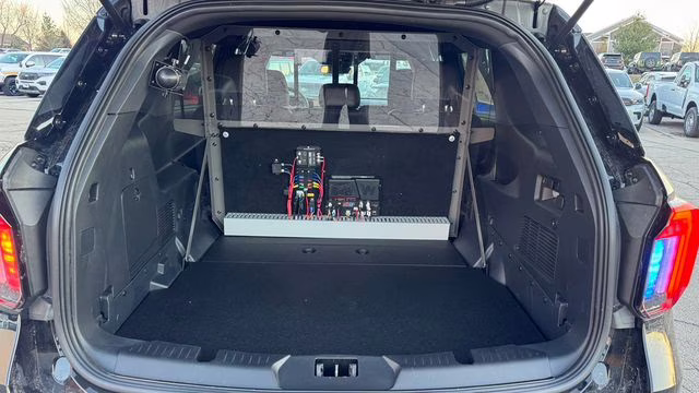 2025 Agate Black Ford Utility Police Interceptor Base AWD SUV