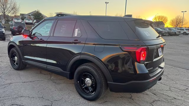 2025 Agate Black Ford Utility Police Interceptor Base AWD SUV