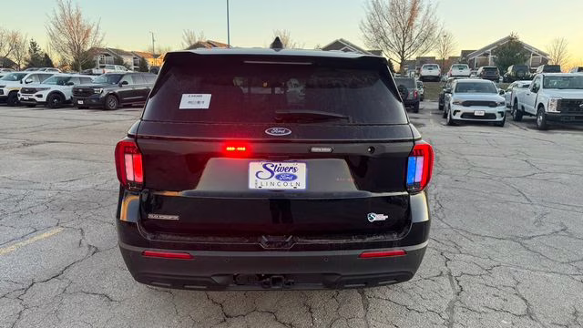 2025 Agate Black Ford Utility Police Interceptor Base AWD SUV