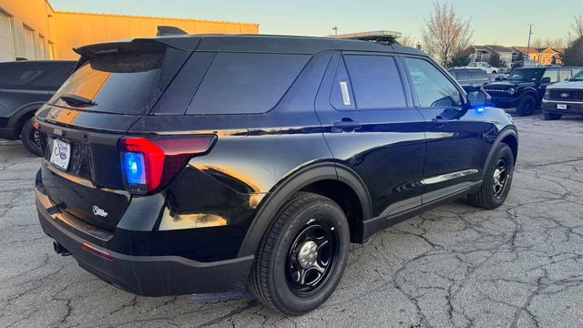 2025 Agate Black Ford Utility Police Interceptor Base AWD SUV