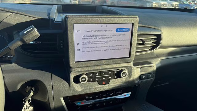 2025 Oxford White Ford Utility Police Interceptor Base AWD SUV