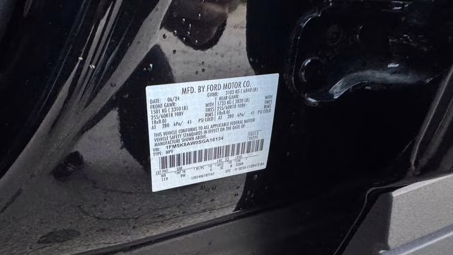 2025 Agate Black Ford Utility Police Interceptor Base AWD SUV