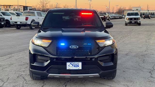 2025 Agate Black Ford Utility Police Interceptor Base AWD SUV